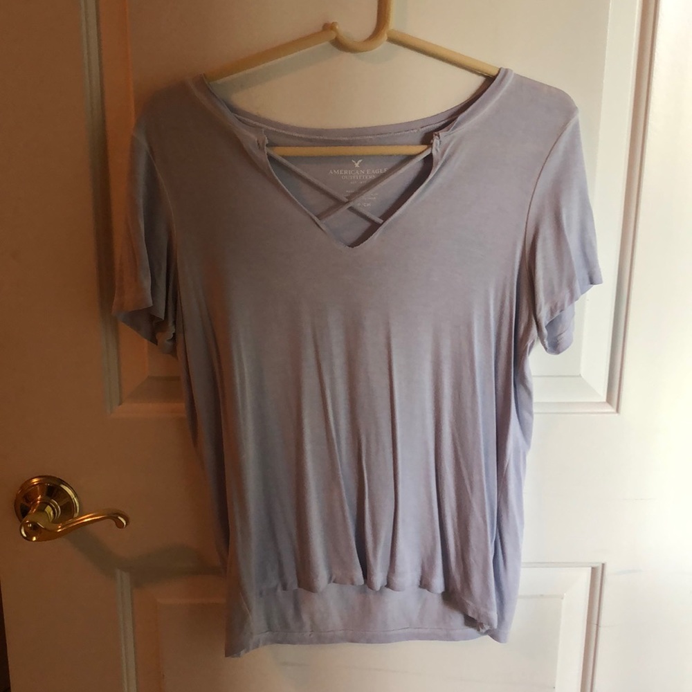 short sleeve american eagle cozy soft tee